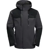 Jack Wolfskin Funktionsjacke "JASPER 2L JKT M" mit Kapuze mit abnehmbarer Kapuze, wasserdicht, winddicht