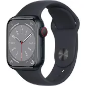 Apple Watch 8 GPS+Cellular midnight aluminium 41mm Midnight Sport Band
