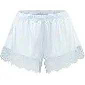 LASCANA Pyjama-Shorts in Hellblau - 42