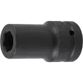 Bgs Kraft-Steckschlüssel-Einsatz Sechskant, tief Antrieb Innenvierkant 25 mm (1") SW 22 mm