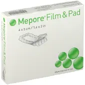 Mölnlycke Mepore Film Pad 4x5 cm 5 St Kompressen