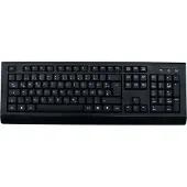 MediaRange Funk-Tastatur/Maus-Set MROS104, QWERTZ-Tastatur mit 105 Tasten, 5-Tasten Maus