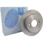 Blue Print Bremsscheibe ADG04396 hinten, voll, 1 Stück