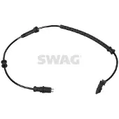 SWAG ABS Sensor Raddrehzahl Hinten Links Hinten Rechts für RENAULT LAGUNA II Grandtour (KG0/1) 33 10 1341