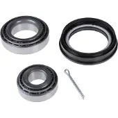FEBI BILSTEIN Radlagersatz Vorne Links Vorne Rechts für NISSAN PICK UP (D21) Kegelrollenlager 50mm 65mm 173684