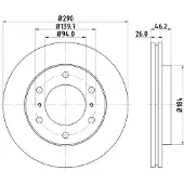 Hella Bremsscheibe PRO 8DD 355 119-071