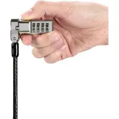 Kensington Universal, 3-in-1, Combination Lock, Serialized, - Bulk