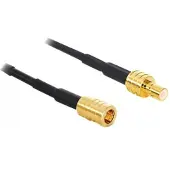 DeLOCK 88649, 5 m, RG-174, SMB, SMB, Schwarz