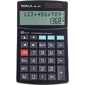 MAUL MTL 600, Desktop, Display-Rechner, 12 Ziffern, Akku, Schwarz
