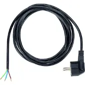 Bachmann Zuleitung H05VV-F 3G1,0 5m, schwarz, Unverpackt