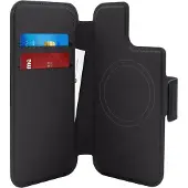 Puro Folio MagSafe Case – Etui iPhone 14 Plus / 12 Pro Max (czarny)