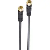 Shiverpeaks BS80097-G-128CP-S Koaxialkabel 7,5 m F Schwarz