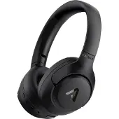 Lamax NoiseComfort2 ANC, Kabellose Kopfhörer, Bluetooth 5.3, 55 Stunden Akkulaufzeit, integriertes Mikrofon, Sprachassistenten, LED-Anzeige. USB-C