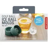 Kikkerland - Golf Ball Ice Ball Molds (CU341)