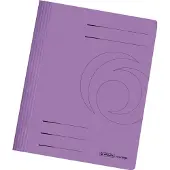 Herlitz Schnellhefter easyorga, DIN A4, Manilakarton, lila