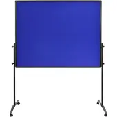 Legamaster Moderationswand PREMIUM PLUS mobile, Textil, blau
