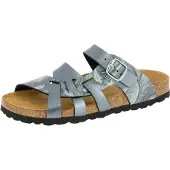 Lico Bioline Flora Pantolette - anthrazit/grau