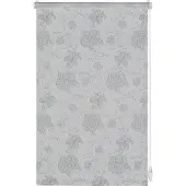 Gardinia EasyFix Rollo bestickt silber 75 x 150 cm