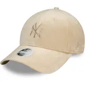 New Era für Damen. 60595352 New York Yankees Diamond 9Forty beige Kappe (OSFA), Lässig, Baumwolle