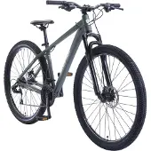 Bikestar Alu Mountainbike 29 Zoll | 21 Gang Hardtail Sport MTB 17 Zoll Rahmen Scheibenbremse Federgabel | Grün Beige