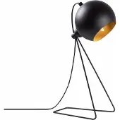 Opviq , Mixed- Mixed FLG, Schwarz, Schreibtischlampen, 28 x 15 x 45 cm, Metallkörper