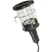 As Schwabe as-Schwabe 47250 Gummihandleuchte 100W, mit ca. 5m H05RN-F 2x1,0ohne Leuchtmittel