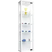 VCM Sammel Wandvitrine Holz Glas Stando Mini