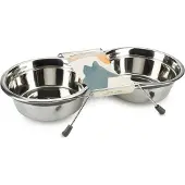 Beeztees Lumara RVS Deluxe Futterset - 11 cm