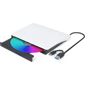 Gembird Dvd-usb-03-bw Externes Dvd-laufwerk