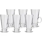 Stölzle Lausitz Set 6 Stück Latteglas klar 502 00 32 | EAN 4012632110213