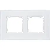 EGB V55251299 V55 Glasrahmen 2fach reinweiss