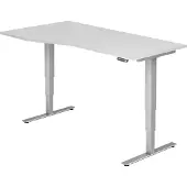 Hjh OFFICE PRO XDSM 18 S - Weiß 180 x 100 elektrisch höhenverstellbar