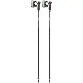 LEKI Skistöcke Leki Carbon 12 3D Black Dark Anthracite Neon Yellow-135 cm