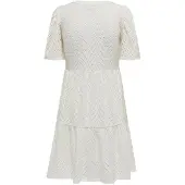 JDY Minikleid "JDYCARLA CATHINKA S/S DRESS JRS NOOS" Kunstfaser, regular fit