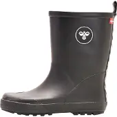 Hummel Rubber Boot Jr Kinder Gummistiefel Regenstiefel Stiefel Kinderstiefel wasserdicht schwarz 206511-2001, Schuhgröße:29 EU