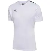 Hummel Authentic Pl Kurzarm-t-shirt Weiß L Mann Weiß L