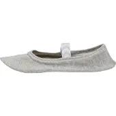 Hummel Gym Shoe Kinder Indoor Turnschläppchen grau/glitzer 204865-1508, Schuhgröße:24 EU