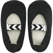 Hummel Gym Shoe Kinder Indoor Turnschläppchen schwarz 204865-2001, Schuhgröße:35 EU