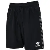 Hummel Authentic Woven Shorts Kinder, schwarz, 128