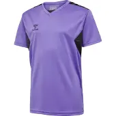 Hummel hmlAUTHENTIC PL JERSEY S/S KID DAHLIA PURPLE/ASPHALT DAHLIA PURPLE/ASPHALT 128