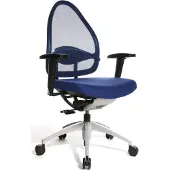 Topstar Bürodrehstuhl Open Base 10 J470TT38 max120kg schwarz//blau