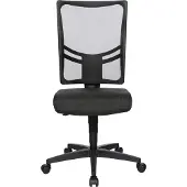 Topstar Bürostuhl Net Point 10, NX200 G22 Stoff anthrazit, Gestell schwarz