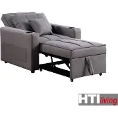 HTI Relaxsessel Maritta Dunkelgrau