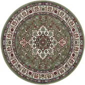Home Collection Teppich "Parun Täbriz", rund, 9 mm Höhe, Kurzflor, Orient, Teppich, Vintage, Esszimmer, Wohnzimmer, Flur