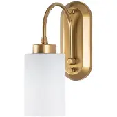 Opviq , Hemikilo- Hemikilo FLG, Gold, Wandleuchten, 10 x 21 x 28 cm, Metallkörper