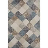 Home Collection Teppich "Bakke", rechteckig, 8 mm Höhe, Kurzflor, Läufer, Rauten-Muster, Wohnzimmer, Schlafzimmer, Esszimmer