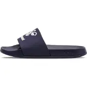 Hummel HML Essential Pool Slide Badeschuhe Badelatsche Badeschlappen blau/weiß 232682-7666, Schuhgröße:42 EU