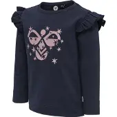 Hummel hmlSPARKLE T-SHIRT L/S - BLACK IRIS - 80 - black iris, Größe:68