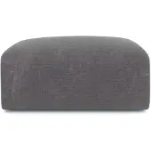SIA Home Sitzkissen MYRA Strukturierter Samt Grau 75cm