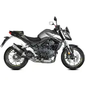 MIVV Auspuff SR-1 schwarz/Carbon für CB 750 Hornet 2023-2024 Unisexneutral005 - Motorradteile - Motorrad Auspuff